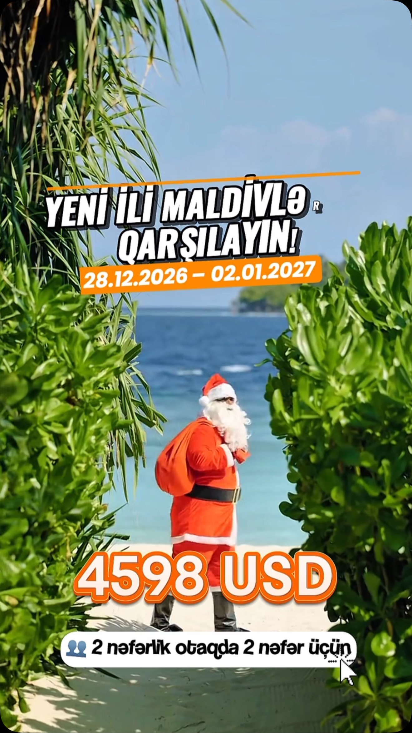 🏝️✨ YENİ İLİ MALDİVLƏRDƏ QARŞILAMAĞA NƏ DEYİRSİNİZ? ✨🏝️